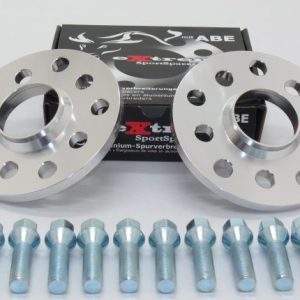 Spurverbreiterung Set 20mm inkl. Radschrauben für Opel Corsa E 1.4 Turbo ecoFlex