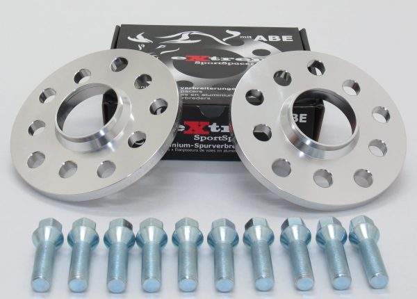 Spurverbreiterung Set 20mm inkl. Radschrauben für Opel Corsa E 1.4 Turbo ecoFlex
