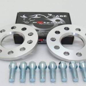 Spurverbreiterung Set 10mm inkl. Radschrauben für Opel Calibra A