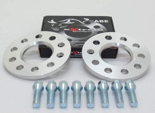 Spurverbreiterung Set 10mm inkl. Radschrauben für Opel Corsa C