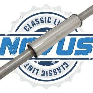 Novus Classic-Line Edelstahl Vorschalldämpfer für VW Golf 2 1.8 16V GTI