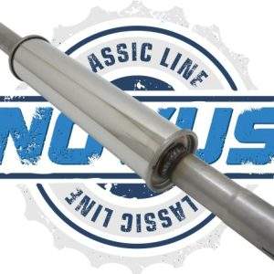 Novus Classic Edelstahl Vorschalldämpfer für Golf 2 Jetta 2 1.6TD/1.8/1.8 8V GTI
