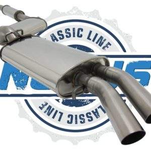 Novus Classic Line Edelstahl Anlage für Golf 2 1.8 16V GTI