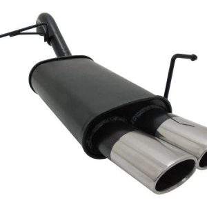 Novus Sportauspuff für Ford Fiesta MK7 JA8 1.25 / 1.4 / TDCI 2x85/58mm AM-Design