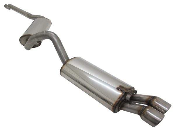 NOVUS Sportauspuff Anlage 2x76mm SR für Audi 80/90 B3 Typ 89 – Bild 3