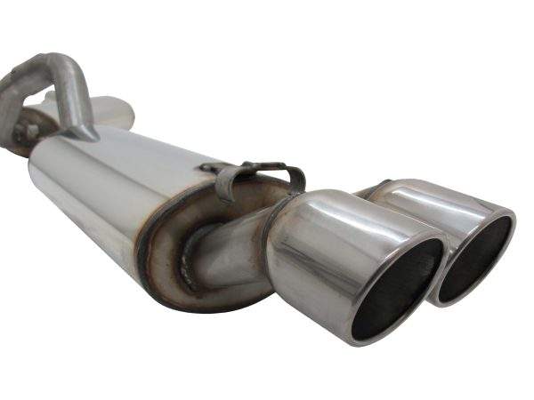 NOVUS Sportauspuff Anlage 2x76mm SR für Audi 80/90 B3 Typ 89 – Bild 4