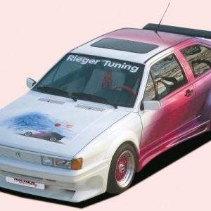 Rieger Spoilerschwert für Scirocco 2 Breitbau I Spoilerstoßstange 16010