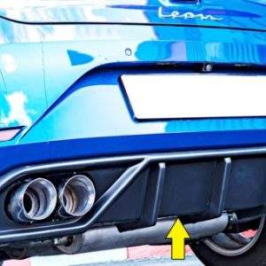 Rieger Heckeinsatz für Sport-ESD li./re. für FR/Xcellence/Style/Reference