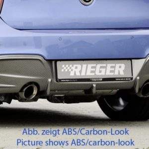 Rieger Heckeinsatz nur für M-Paket-Heckschürze, nur 135i