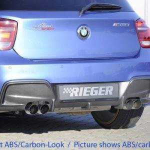 Rieger Heckeinsatz nur für M-Paket-Heckschürze