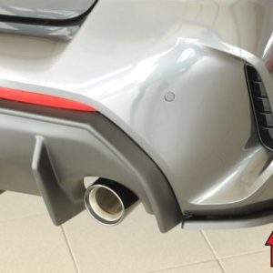 Rieger Heckschürzenansatz seitlich rechts nur für M-Sport-Paket-Heckschürze