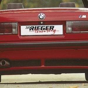Rieger Heckansatz nur Cabrio bis Bj. 87, mit Chromstoßstange