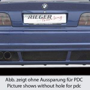 Rieger Heckschürze (V2) (auch für 4-Rohr-ESD geeignet)