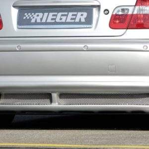 Rieger Heckansatz Bei Dieselmodellen gerade Endrohre verwenden!