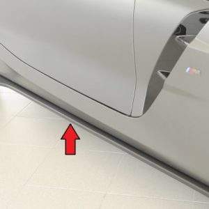 Rieger Seitenschwelleransatz für orig. M-Sport-Paket-Seitenschweller