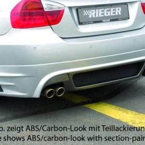 Rieger Heckschürzenansatz -> nicht für 335i! nicht für M-Paket-Heckschürze!