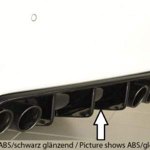 Rieger Heckeinsatz für orig. Heckschürze