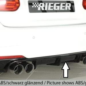 Rieger Heckeinsatz nur für M-Paket-Heckschürze