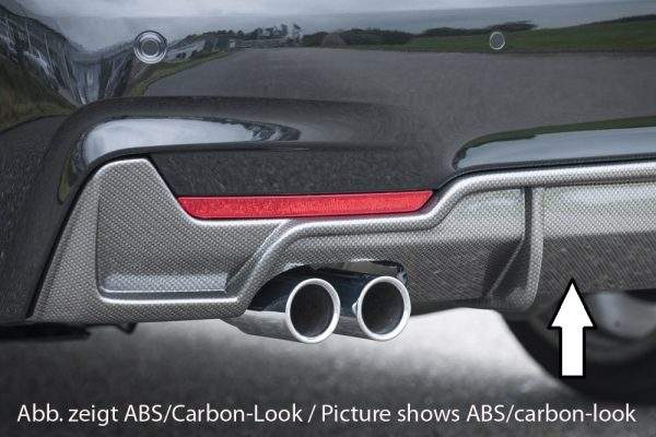 Rieger Heckeinsatz nur für M-Paket-Heckschürze