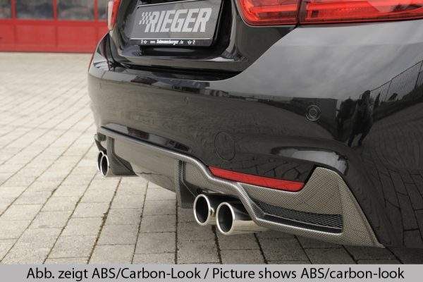 Rieger Heckeinsatz nur für M-Paket-Heckschürze – Bild 4