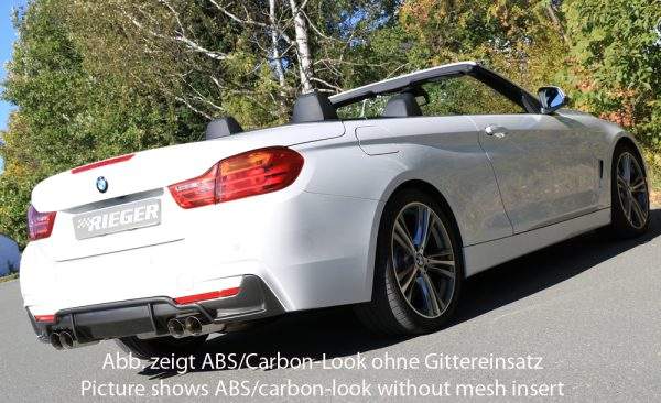 Rieger Heckeinsatz nur für M-Paket-Heckschürze – Bild 9