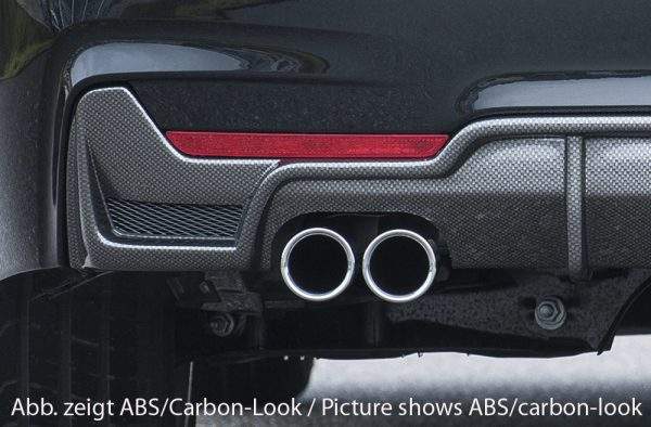 Rieger Heckeinsatz Carbon nur für M-Paket-Heckschürze – Bild 4