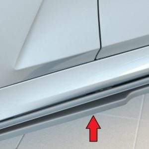 Rieger Seitenschwelleransatz für orig. M-Sport-Paket-Seitenschweller