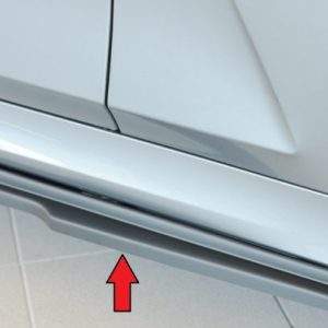 Rieger Seitenschwelleransatz für orig. M-Sport-Paket-Seitenschweller