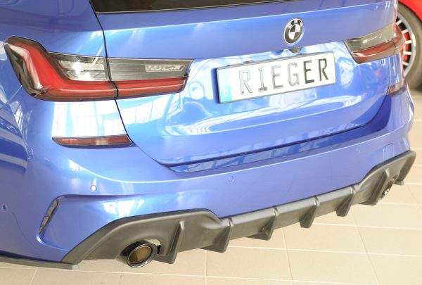 Rieger Heckeinsatz nur für M-Sport-Paket-Heckschürze – Bild 2