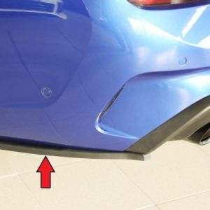 Rieger Heckschürzenansatz seitlich links für RIEGER Heckeinsatz (nicht M340i / M340d)