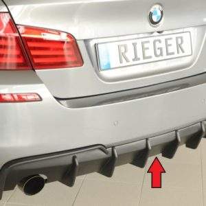 Rieger Heckeinsatz nur für M-Sport-Paket-Heckschürze