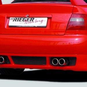Rieger Heckansatz RS-Four-Look für 4-Rohr-Auspuffanlage, ab Modell 1999