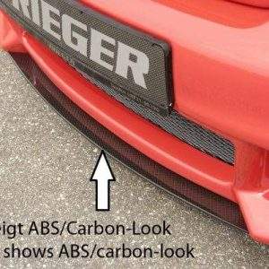 Rieger Spoilerschwert für Spoilerstoßstangen 55070/71/72/73/74/75