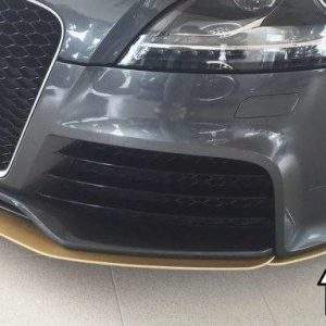 Rieger Spoilerschwert seitlich links für orig. Frontschürze Audi TT RS (8J)