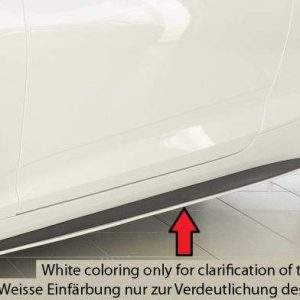 Rieger Seitenschwelleransatz nur für S-Line-Schweller