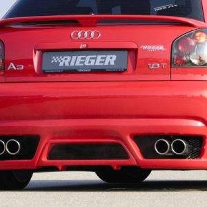 Rieger Heckschürze neues Design für 4-Rohr-Anlage