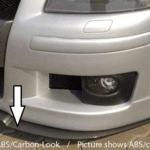 Rieger Spoilerschwert für Spoilerstoßstange 56702/12/20/31/33