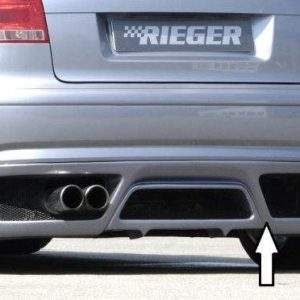 Rieger Heckansatz nicht für S3, nicht für Sportback