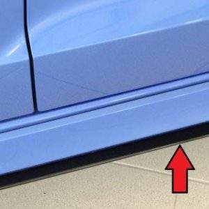 Rieger Seitenschwelleransatz für S-Line-Schweller / S3-/ RS3-Schweller