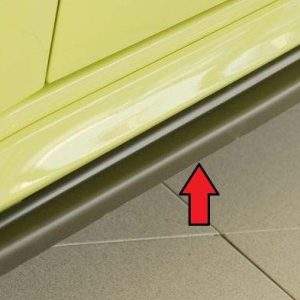 Rieger Seitenschwelleransatz für S-Line-Schweller / S3-Schweller