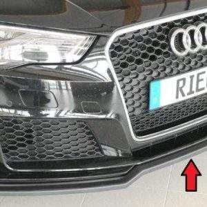 Rieger Spoilerschwert für orig. RS3-Frontschürze