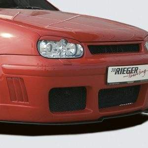 Rieger Spoilerstoßstange RS-Four-Look mit Abdeckung für VW-Emblem