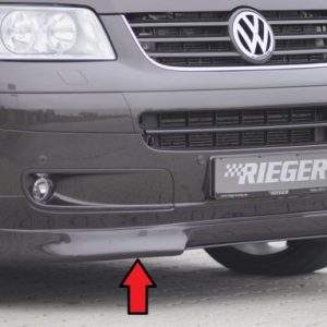 Rieger Spoilerlippe für alle Modelle mit Multivan-/Caravellefront
