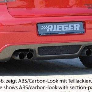 Rieger Heckansatz für Golf 5 und Golf 5 GTI