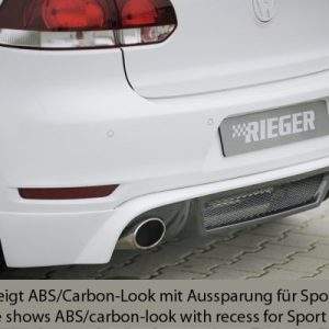 Rieger Heckschürzenansatz