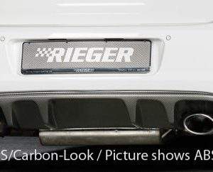 Rieger Heckeinsatz mit 2 Doppelfinnen