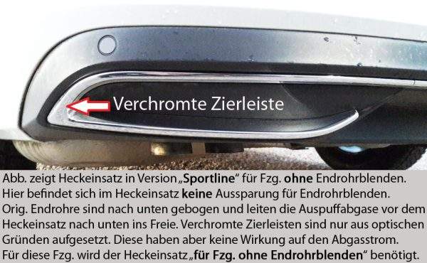 Rieger Heckeinsatz (für orig. elektr. AHK) nur 2.0 TSI (200/206kW) – Bild 5