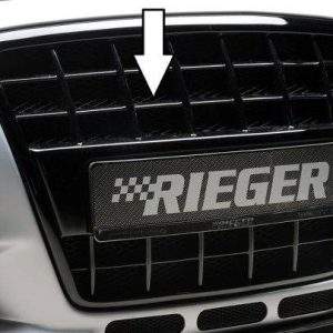 Rieger Grill mit integrierter Kennzeichenauflage für Spoilerstoßstange 56750/51 / 56743/44