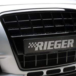 Rieger Grill mit integrierter Kennzeichenauflage für Spoilerstoßstange 55107/55108/55121/55122