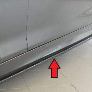 Rieger Seitenschwelleransatz nur für M-Paket-Schweller